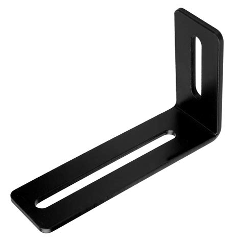 black metal angle brackets 4 x 4|1 inch black corner brace.